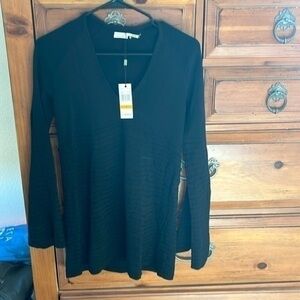 Leon Max Women’s Black Mini Dress or Tunic Size Small NWT